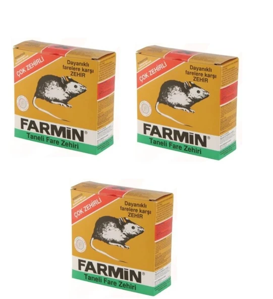 Buğday Fare Zehiri 250 Gr X3 Adet ürün görseli 1