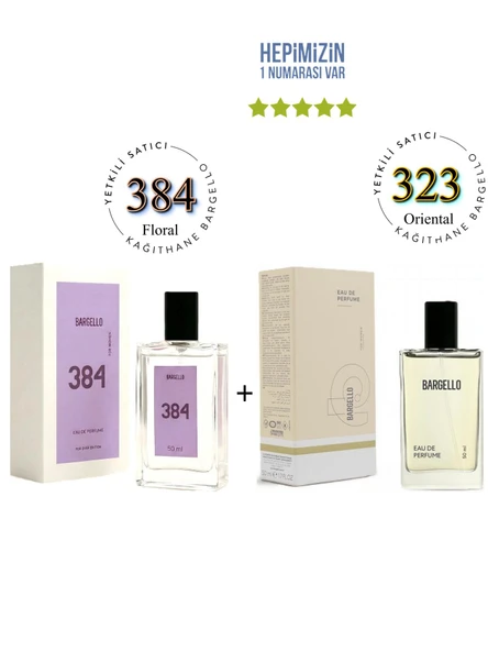 384 + 323 Kadın Parfüm Edp 50 ml Floral/oriental - Mnms50384323 ürün görseli 1