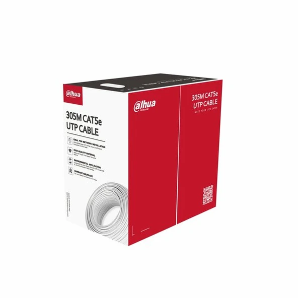DAHUA DH-PFM920-6UN UTP DIŞ ORTAM (SİYAH) CAT6 BAKIR KABLO (PE) ürün görseli 1