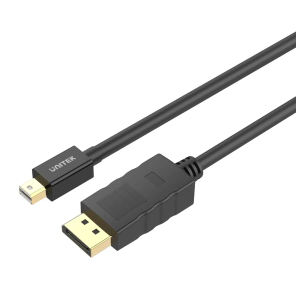 UNITEK MINIDP TO DP KABLO 2MT 4K (Y-C611BK) ürün görseli 1