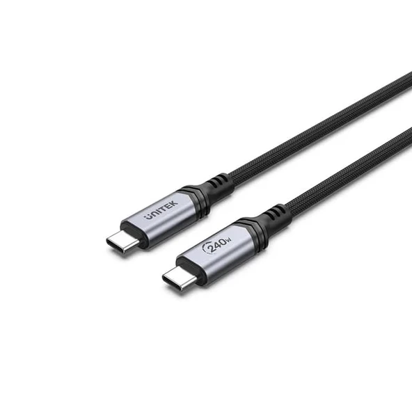 UNITEK TYPE-C HIZLI ŞARJ 2MT 240W (C14110GY-2M) ürün görseli 1