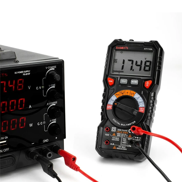 Powermaster P1036 Multimetre Test Uçları Kablo Kiti - Resim 4
