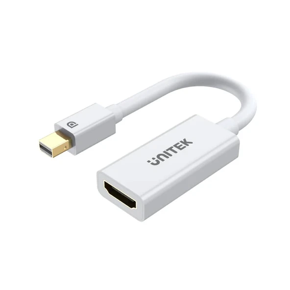 UNITEK MINI DISPLAYPORT TO HDMI DÖNÜŞTÜRÜCÜ 4K&30Hz (Y-6331) ürün görseli 1