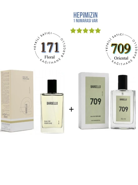 Bargelo 171 Kadın - 709 Erkek 50ml Edp Parfüm -bes ürün görseli 1