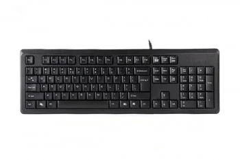 A4 TECH KR-92 Q KLAVYE USB STANDART SİYAH ürün görseli 1