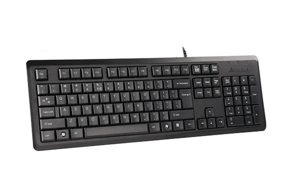 A4 TECH KR-92 Q KLAVYE USB STANDART SİYAH - Resim 7