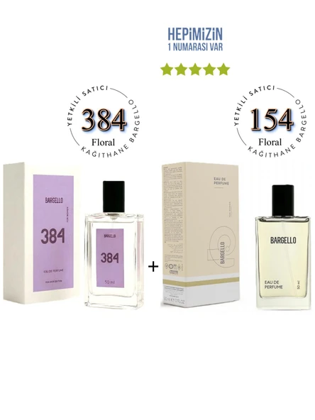 384 + 154 Kadın Parfüm Edp 50 ml Floral - Mnms50384154 ürün görseli 1