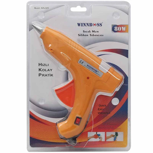 Winnboss WN-1179 Anahtarlı 80 Watt Silikon Tabancası ürün görseli 1