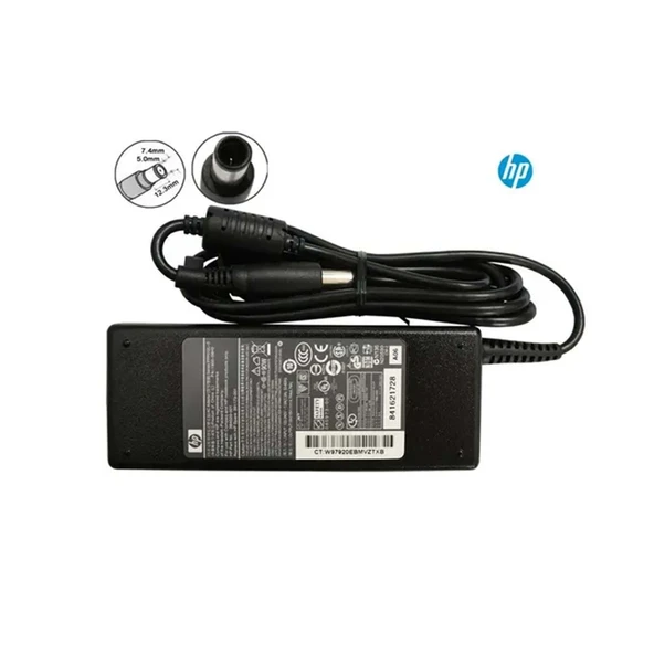 HP 19V 4.74 A 90 W Orijinal Adaptör İğne Uç PA-1900-32HT PPP012L-E (YENİLENMİŞ ÜRÜN) ürün görseli 1