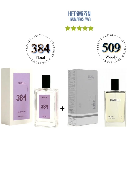 384 + 509 Kadın/erkek Parfüm Edp 50 ml Floral/fresh - Mnms50384509 ürün görseli 1
