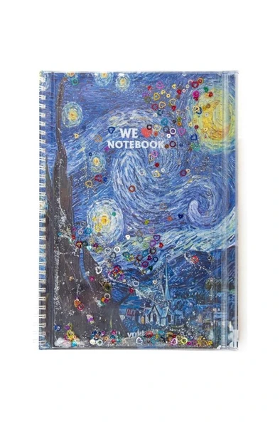 Vuki Sulu Çantalı Defter Orta Boy Van Gogh 1/S VK-0086G ürün görseli 1