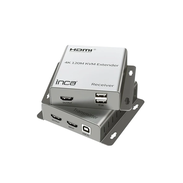INCA IEX-120 HDMI 4K 120M KVM NETWORK EXTENDER ürün görseli 1