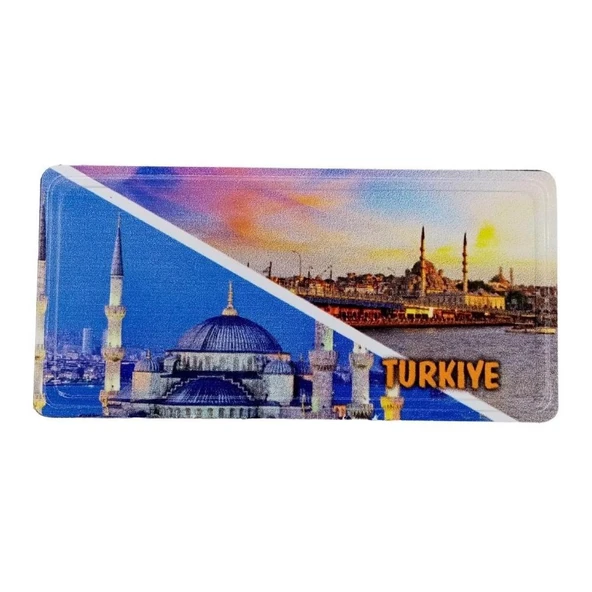 Türkiye Temalı Plaka Magnet ürün görseli 1
