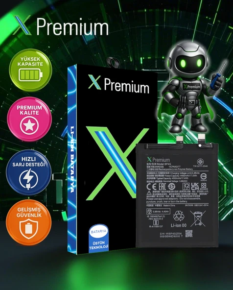 Xiaomi Mi 13 (BP4G) Batarya Xpremium – 4500 mAh Süper Yüksek Kapasiteli Güçlendirilmiş Pil ürün görseli 1