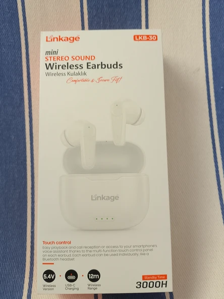 Lkb30 3000 saat Kulakiçi Kulaklık TWS ürün görseli 1