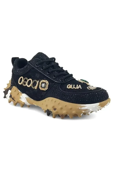 GUJA 25Y338-9 TAŞ DETAYLI FASHİON KADIN SNEAKERSPOR AYAKKABI ürün görseli 1