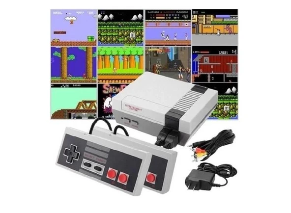 Zhltools Retro 620 Oyunlu Nostalji Tv Atari Oyun Konsolu 2 Kollu Set ürün görseli 1