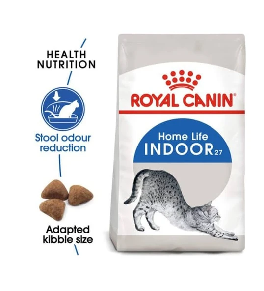 Royal Canin Indoor 27 Yetişkin Kedi Maması 2 kg ürün görseli 1