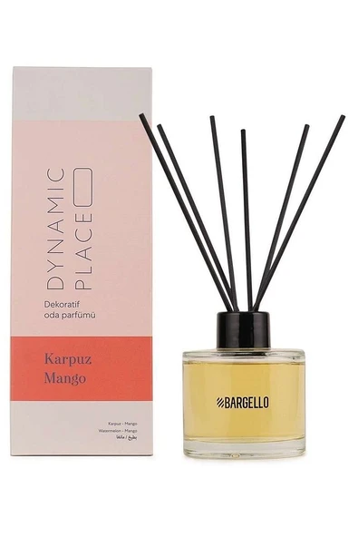 DYNAMIC PLACE Karpuz Mango 120 ml Dekoratif Ortam Kokusu Bambu Çubuklu ürün görseli 1
