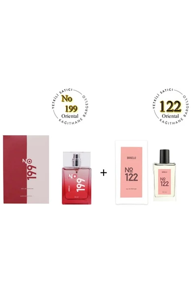 No:199 + 122 Unisex / Kadın Parfüm 50 ml Edp Oriental - Mnms502no199122 ürün görseli 1