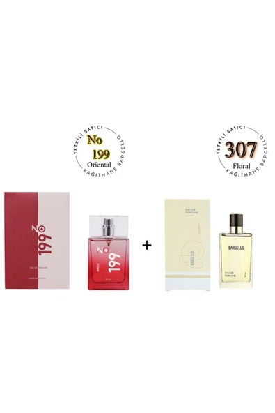 No:199 + 307 Unisex / Kadın Parfüm 50 ml Edp Floral / Oriental - Mnms50no199307 ürün görseli 1