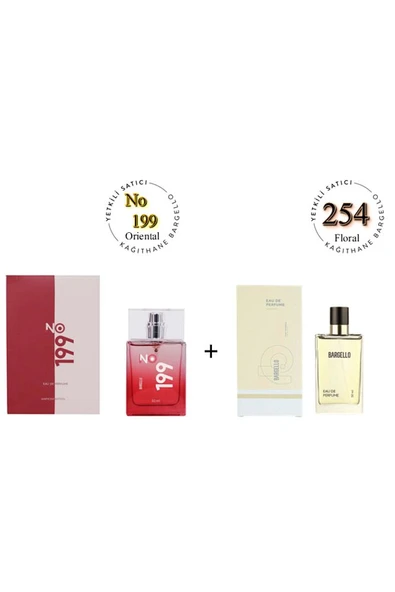 No:199 + 254 Unisex / Kadın Parfüm 50 ml Edp Floral / Oriental - Mnms50no199254 ürün görseli 1