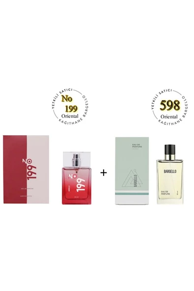No:199 + 598 Unisex Parfüm 50 ml edp Oriental - Mnms50no199598 ürün görseli 1