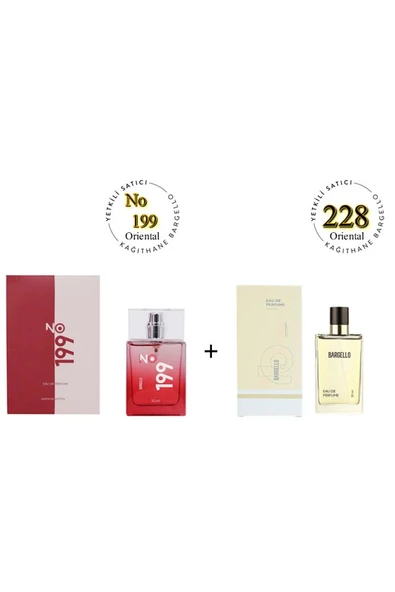 No: 199 + 228 Unisex / Kadın Parfüm 50 ml edp Oriental - Mnms50no199228 ürün görseli 1