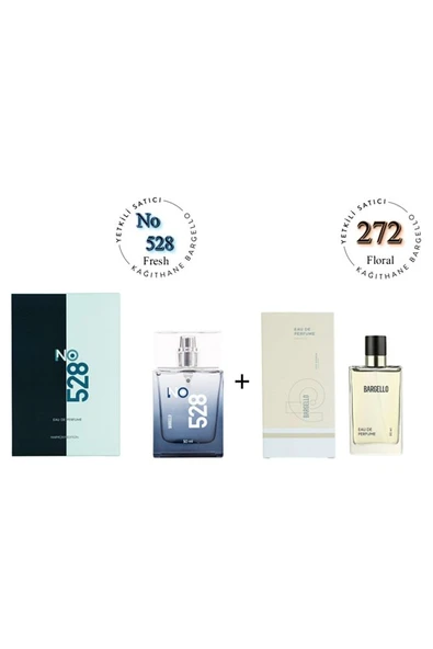 No: 528 + 272 Erkek / Kadın Parfüm Edp 50 ml Fresh / Floral - Mnms50no528272 ürün görseli 1