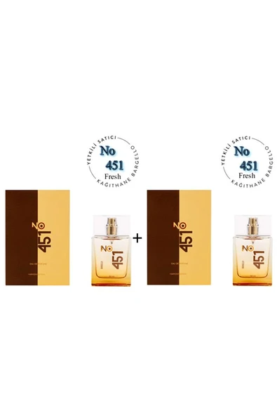 No.451 + No:451 Unısex 50 ml Parfüm Edp Fresh - Mnms50edp4512 ürün görseli 1