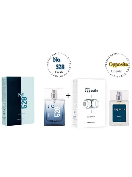 No: 528 + Opposıte Erkek Parfüm Edp 50 ml Fresh / Oriental - Mnms50no528ops ürün görseli 1