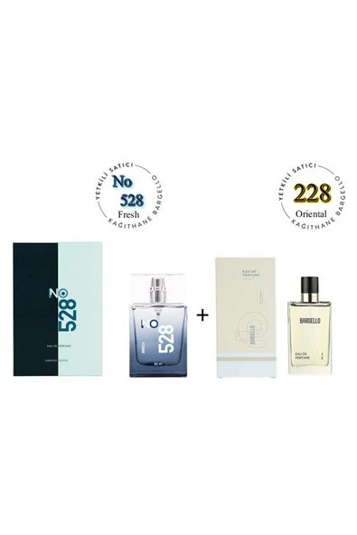 No: 528 + 228 Erkek / Kadın Parfüm Edp 50 ml Fresh / Oriental - Mnms50no528228 ürün görseli 1