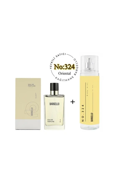 324 Kadın Parfüm Edp 50 ml Oriental No:324 Body Mist Kadın 210 ml Oriental Edt -mnms324bm ürün görseli 1