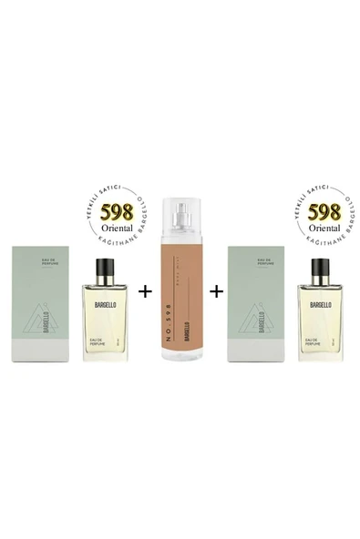 598 + 598 Unisex Parfüm Edp 50 ml Oriental + No: 598 Unisex Body Mist Edt 210 ml -mnms598bmset ürün görseli 1