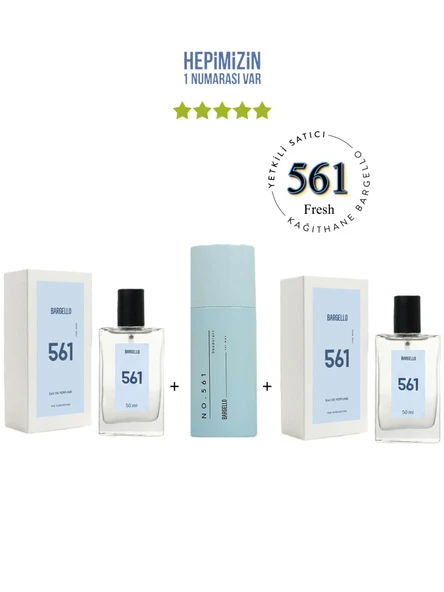 561 561 Erkek Parfüm 50 ml Edp No:561 Erkek Deodorant 150 ml Fresh - Mnms561deo2 ürün görseli 1