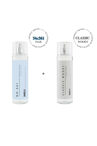 No:561 Classic Woody Erkek Body Mist 210 ml Edt - Mnms210561cwdy ürün görseli 1