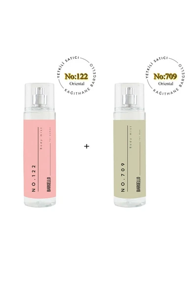 No:122 No:709 Body Mist Kadın / Erkek 210 ml Edt - Mnms210edt122709 ürün görseli 1