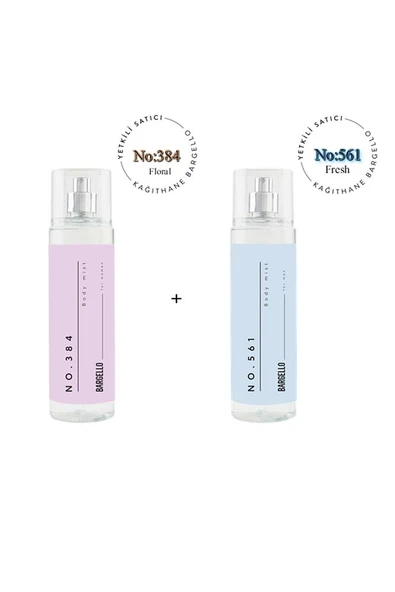 No:384 No:561 Body Mist Kadın / Erkek 210 ml Edt - Mnms210384561 ürün görseli 1