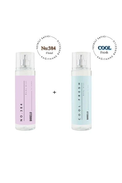 No:384 Cool Fresh Body Mist Kadın / Erkek 210 ml Edt - Mnms210384clfr ürün görseli 1