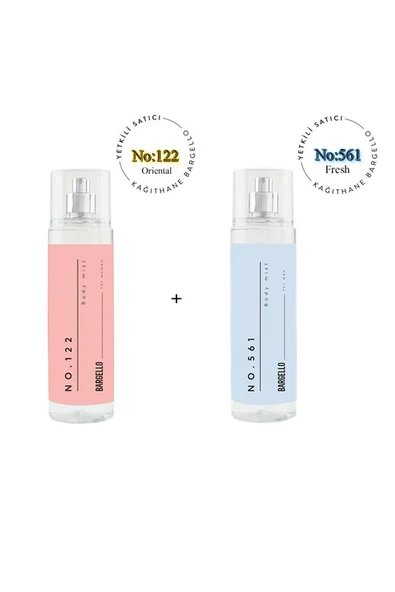 No:122 No:561 Body Mist Kadın / Erkek 210 ml Edt - Mnms210edt122561 ürün görseli 1