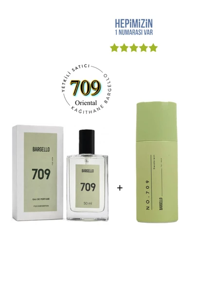 709 Erkek Edp 50 ml Oriental No709 Erkek Deodorant 150 ml - Mnms200709 ürün görseli 1