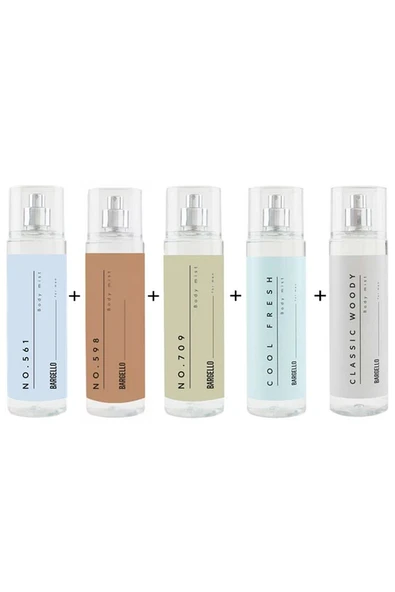 Erkek Bodymist Set No:561 No: 598 No:709 Cool Fresh Clasic Woody 210ml - Mnms210eset ürün görseli 1