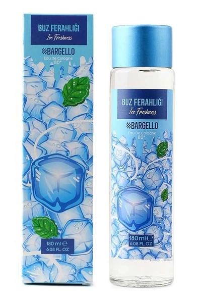 Buz Ferahlığı 180 ml Cam Şişe Dökme Kolonya Edc - Mnms180kbu ürün görseli 1