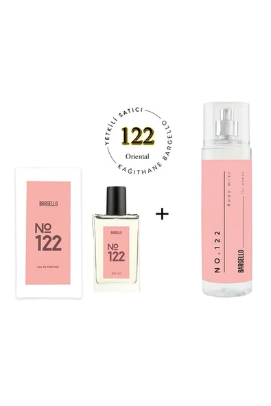 122 Kadın Parfüm Edp 50 ml No:122 Kadın Edt Body Mist 210 ml - Mnmsbmeori122bmno122 ürün görseli 1