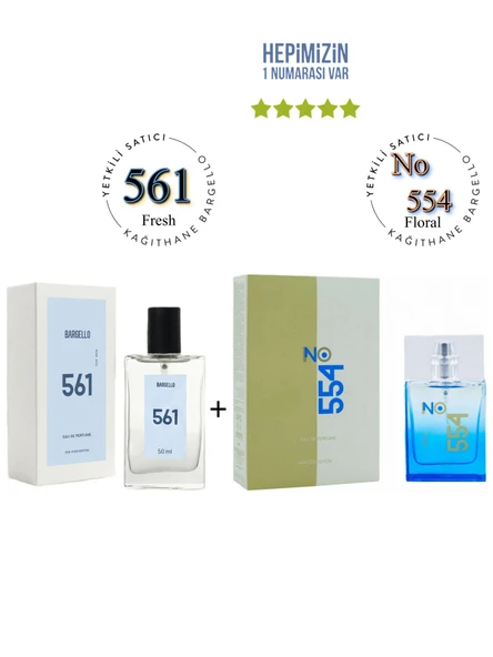 561 No:554 Erkek/unisex Parfüm Edp 50 ml Fresh/floral - Mnms50561554 ürün görseli 1