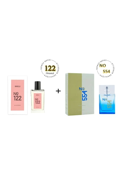122 No:554 Kadın/unisex Parfüm Edp 50 ml Oriental/floral - Mnms50122554 ürün görseli 1