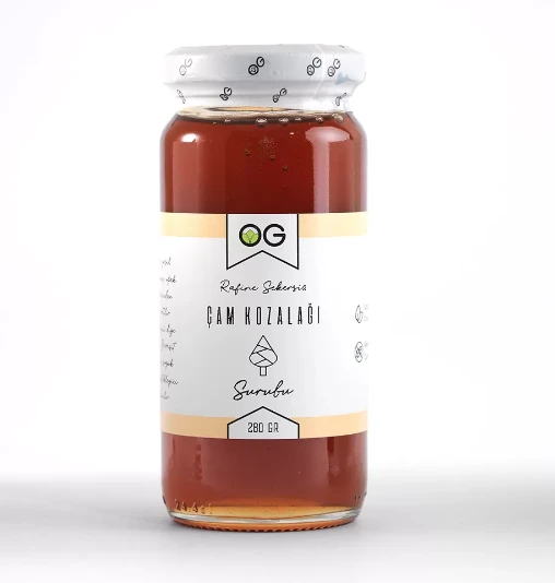 SERVİ KOZALAK ŞURUBU 280 GR (RAFİNE ŞEKERSİZ) ürün görseli 1