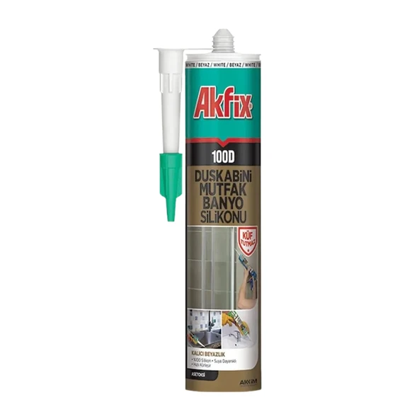 Akfix Sa061 Duşakabin Silikonu 100d / 310ml Şeffaf ürün görseli 1