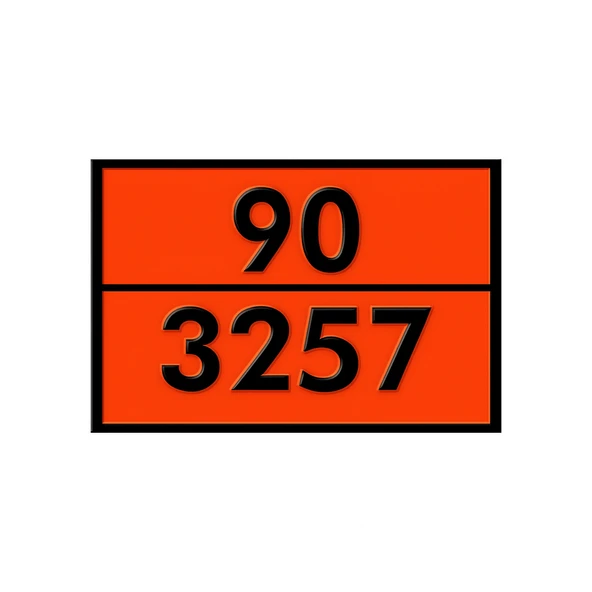 Metal 40x30 cm Levha (1 Adet) 99-3257 Tehlikeli Madde Uyarısı 100° Üstü Sıcak Madde Uyarı Levhası ürün görseli 1