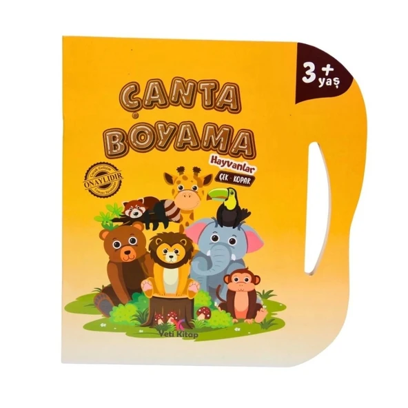 Nessiworld Çanta Kitap Boyama Kitabı Hayvanlar ürün görseli 1